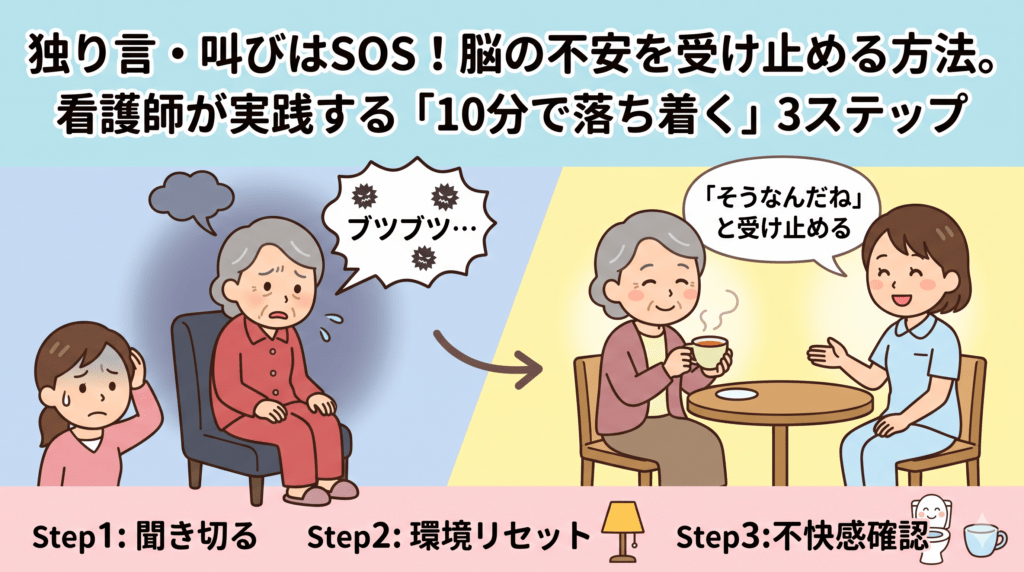 脳の不安を受け止める方法