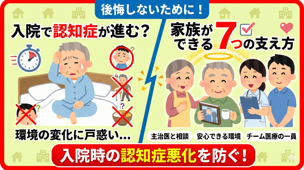 入院時の認知症悪化を防ぐ