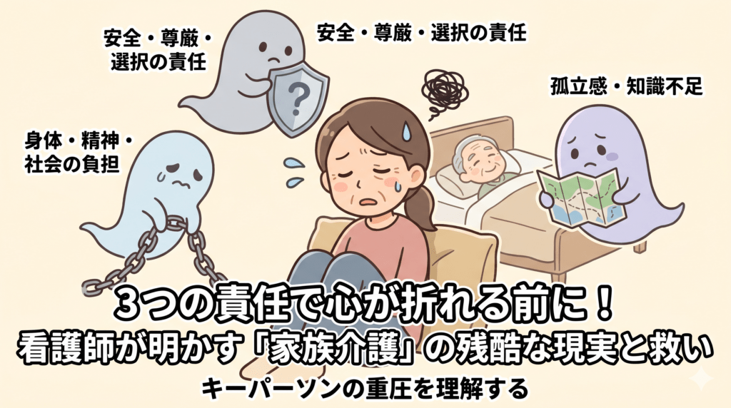 3つの責任で心が折れる前に！