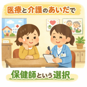 医療と介護のあいだで、4保健師という選択
