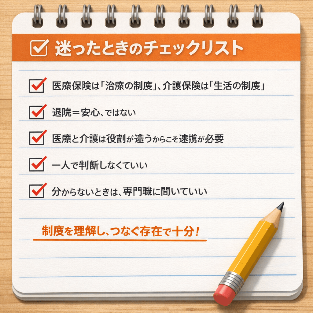 医療保険チェックリスト