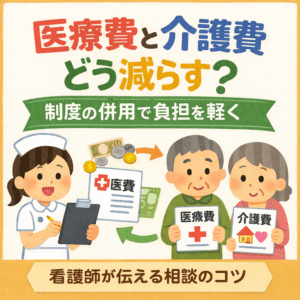 制度の併用で負担を軽く