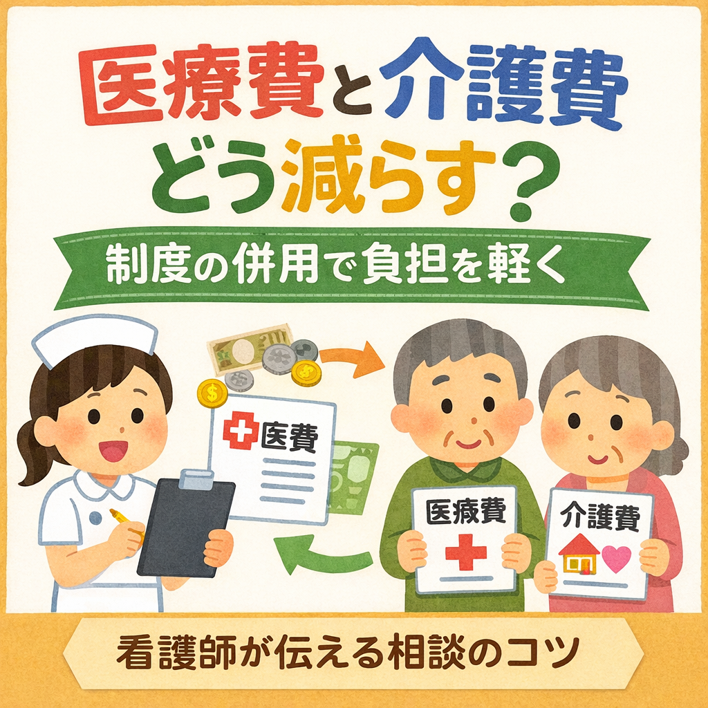 制度の併用で負担を軽く