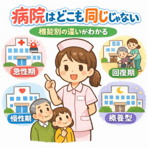 病院はどこも同じじゃない