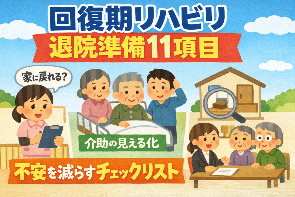 家に帰れる?退院準備11項目