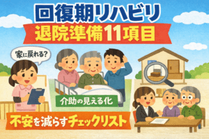 家に帰れる？退院準備11項目