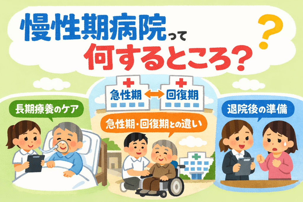 慢性期病院の役割説明