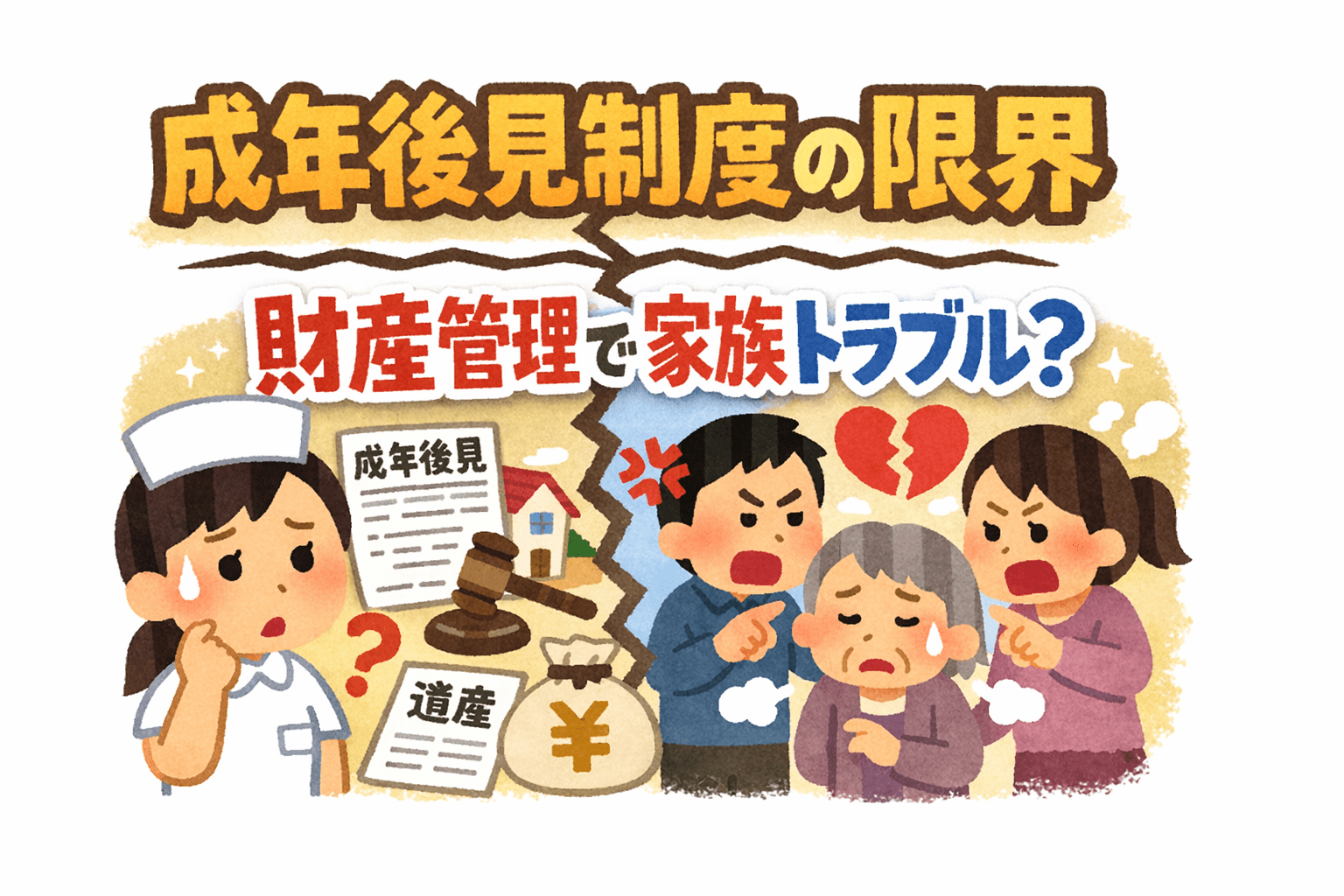 成年後見制度の限界
