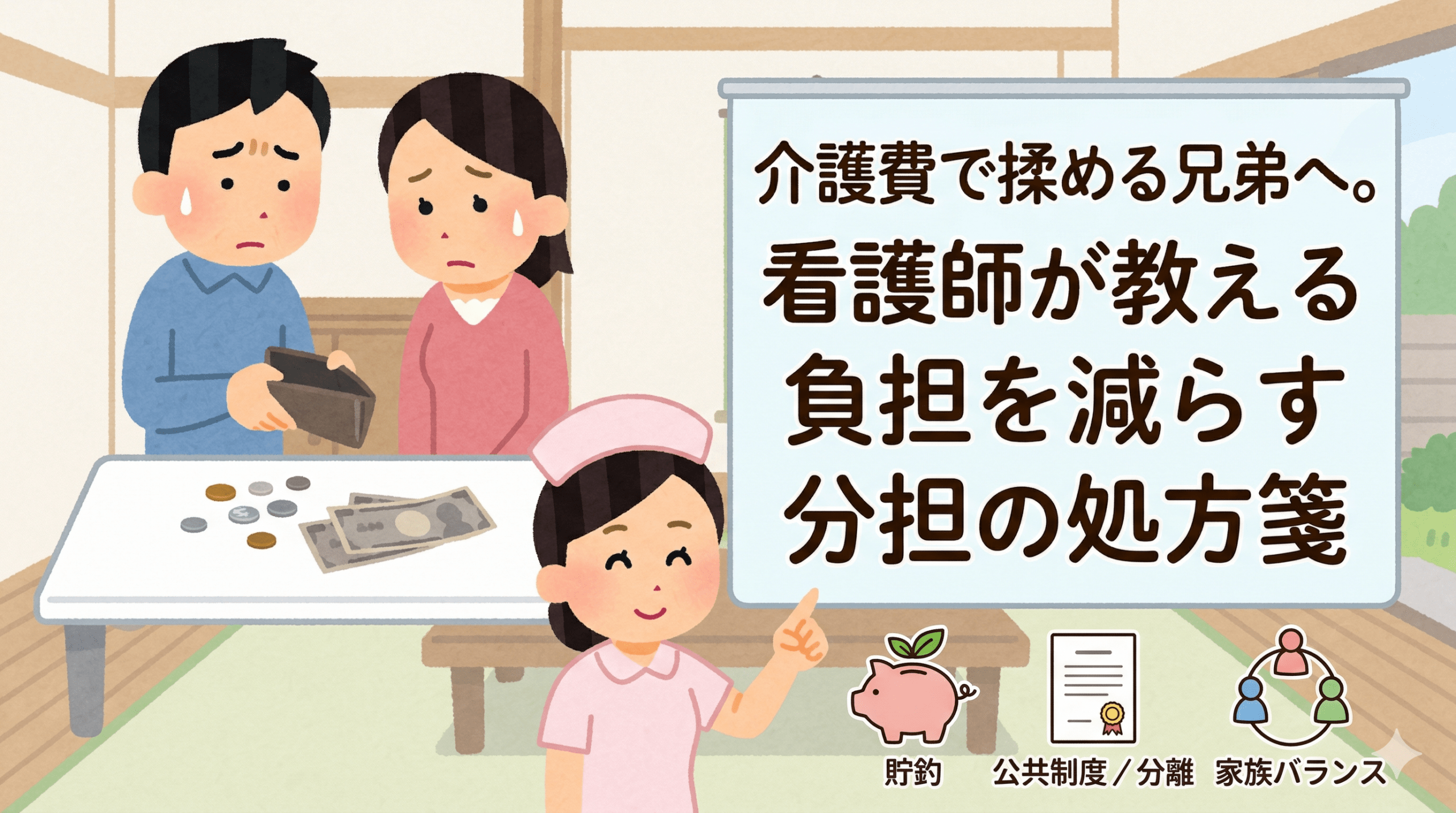 負担を減らす分担の処方箋