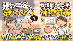 親の年金、足りない！？
